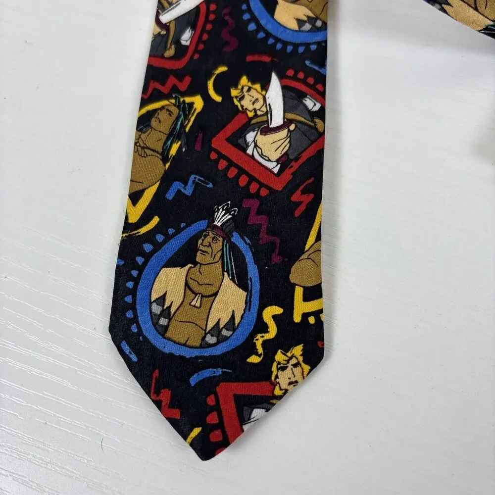 Vintage Disney Pocahontas Childrens Neck Tie With Original Tag!